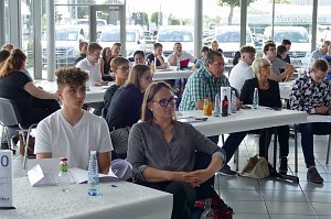 Eindr&uuml;cke von der Begr&uuml;&szlig;ungsveranstaltung