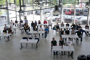 Eindr&uuml;cke von der Begr&uuml;&szlig;ungsveranstaltung