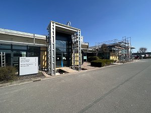 Baustellen-Update vom Mercedes-Benz Center aus Nordhausen